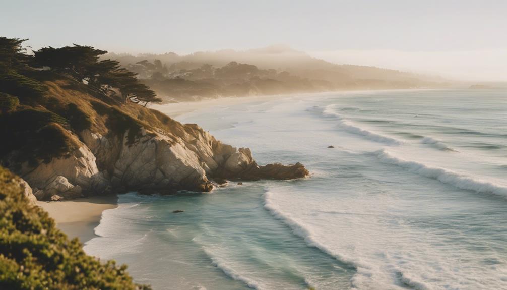 beautiful beaches and waves