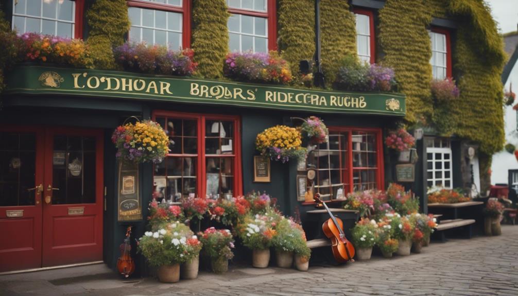 cozy irish pub vibes