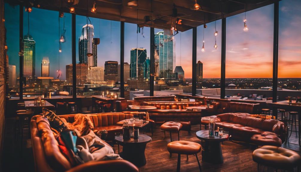 drinks with city views