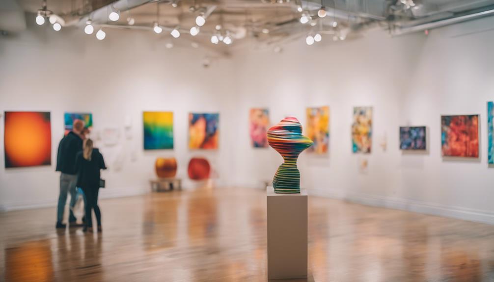 explore local art scene