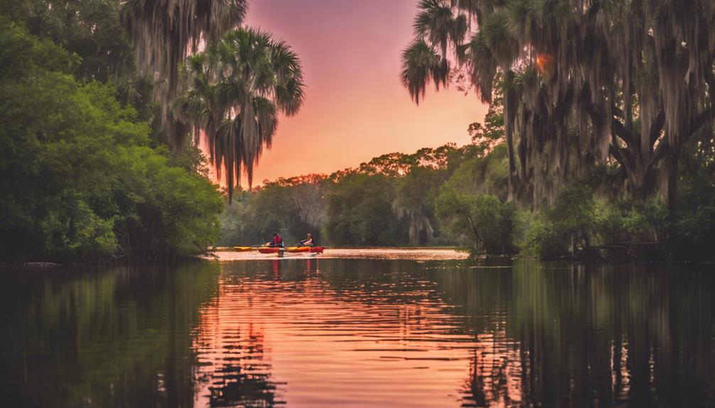 exploring nature by water