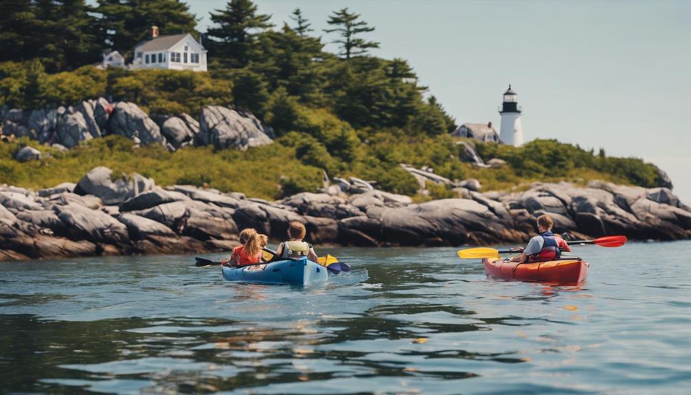 exploring nature in maine