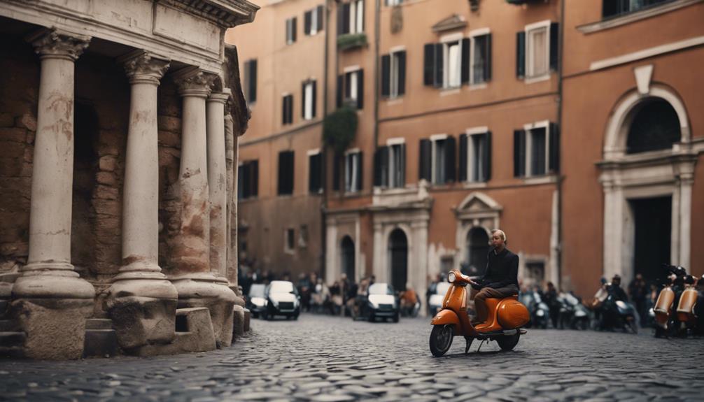 exploring rome s historic streets