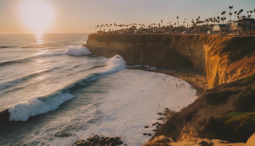 golden hour coastal beauty