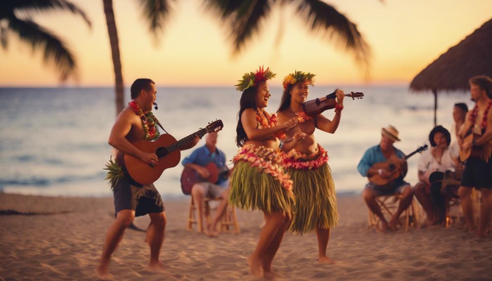 hawaiian luau in lahaina