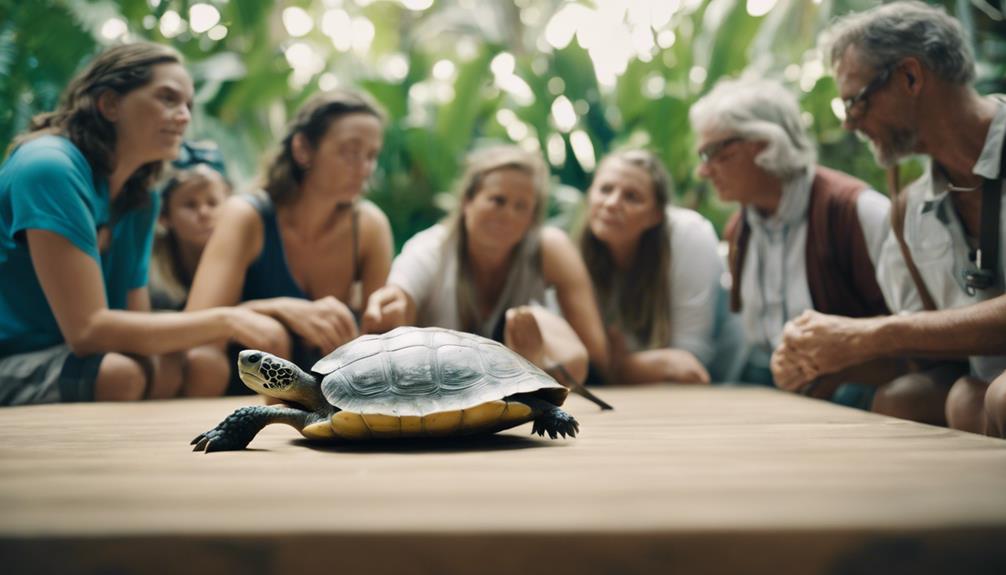 helping injured sea turtles