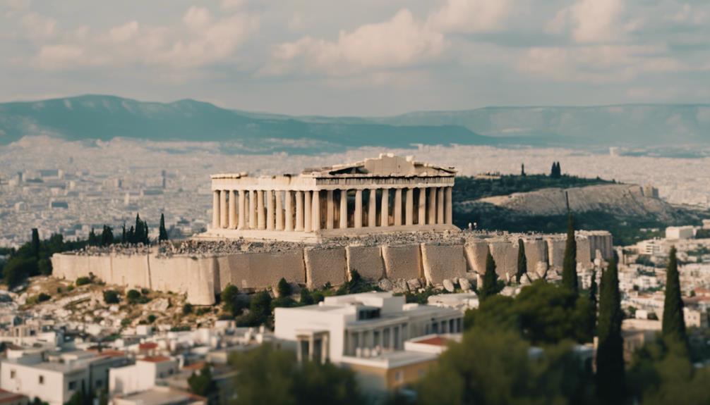 historical and modern athens