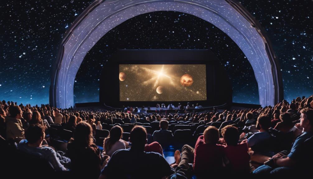 interstellar film projections galore