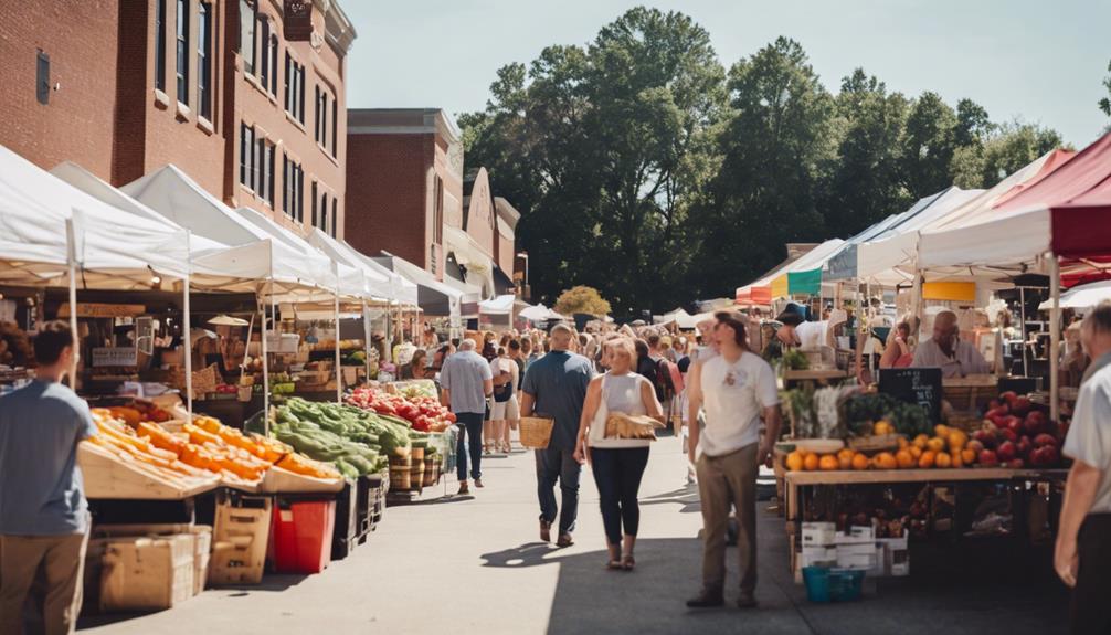 local produce and handmade goods