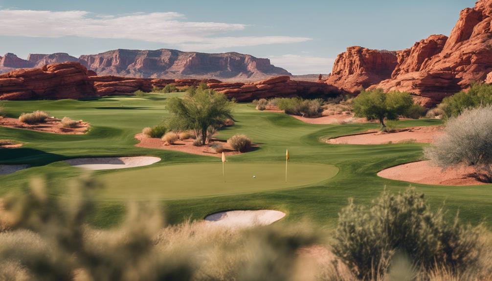 scenic golfing in sedona