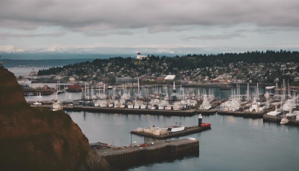 scenic harbor in tacoma