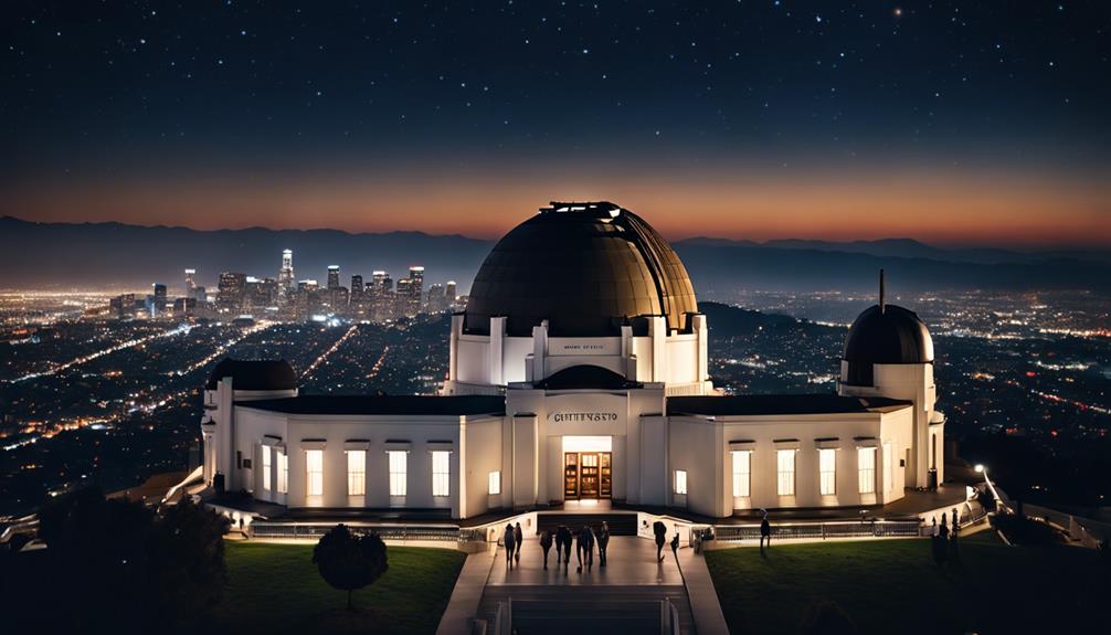 stargazing at griffith observatory