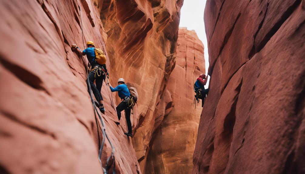 thrilling canyon navigation adventure