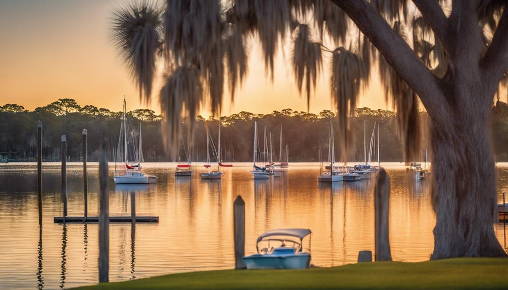 tranquil lake dora beauty