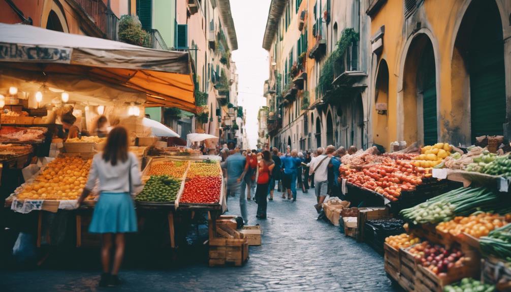 vibrant naples street culture