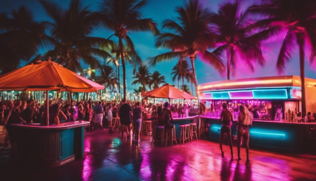 vibrant nightlife scene in miami