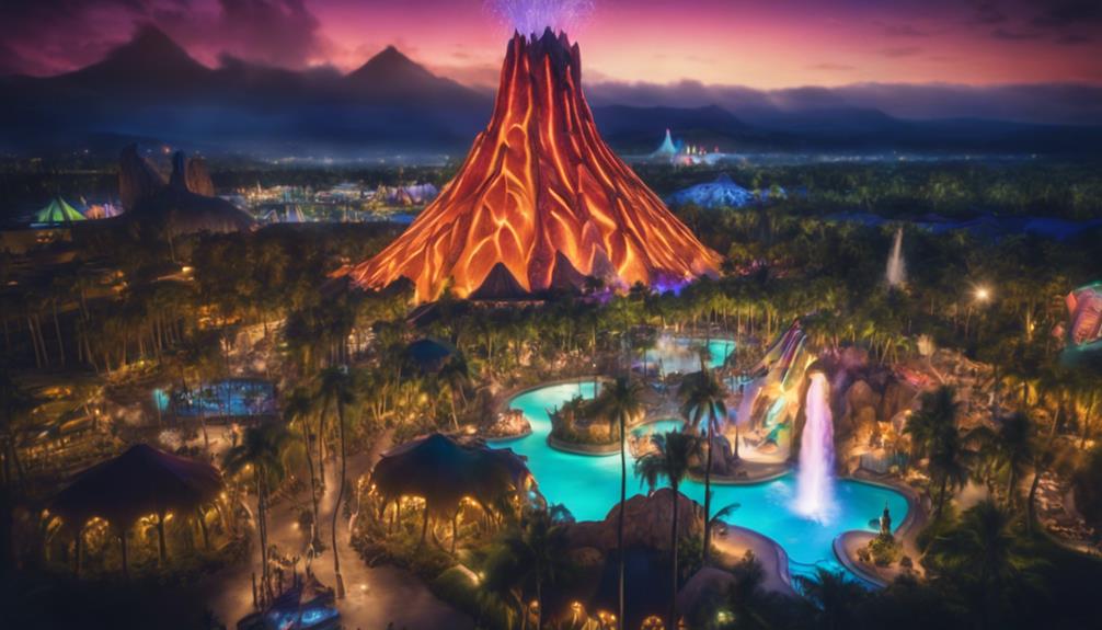 volcano bay s dazzling nights