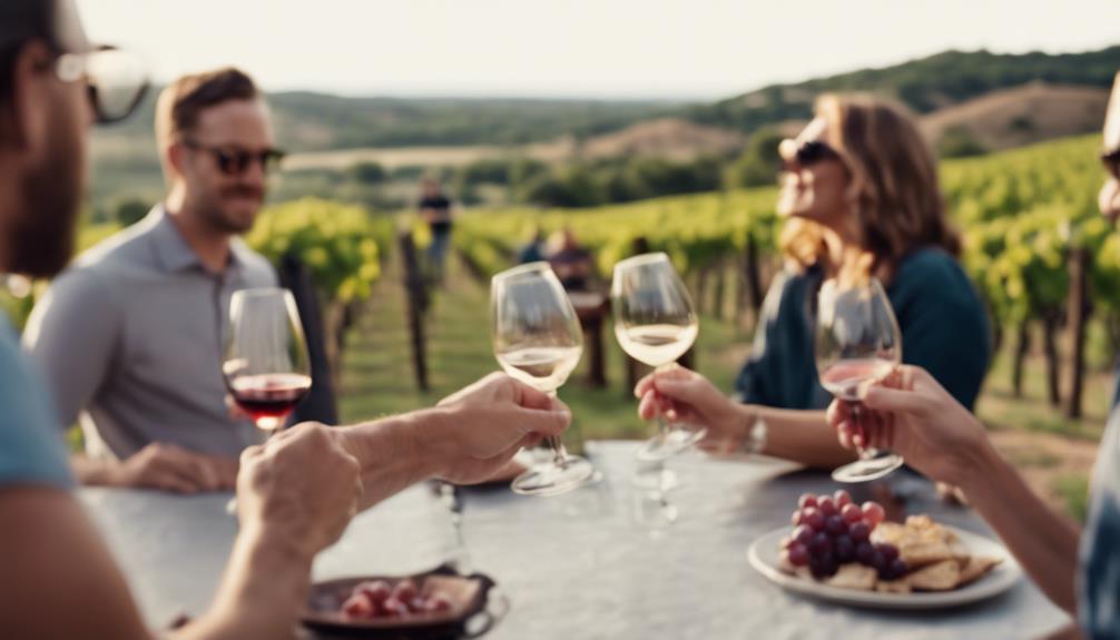 wine lovers explore texas