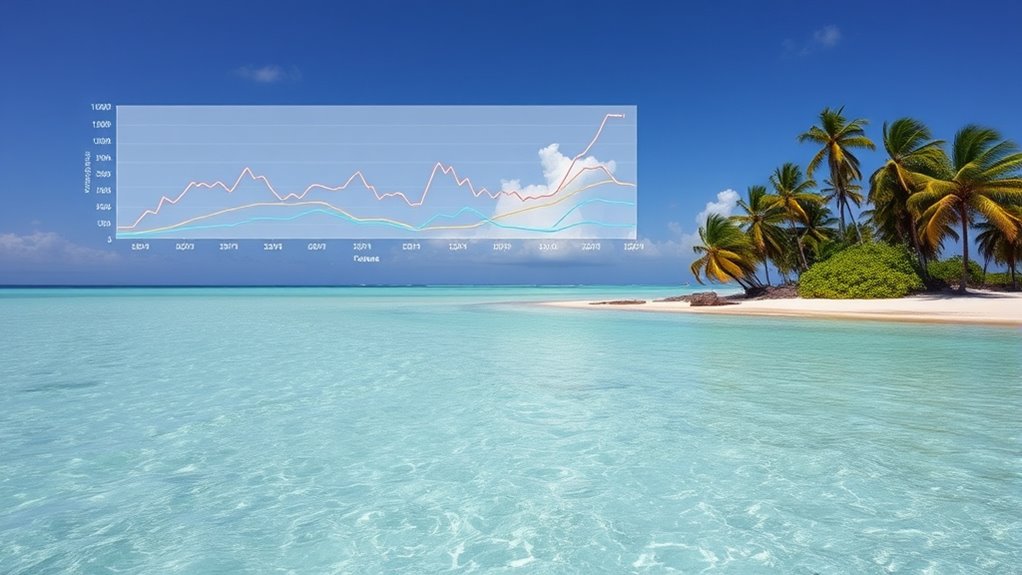 coral health and sea level