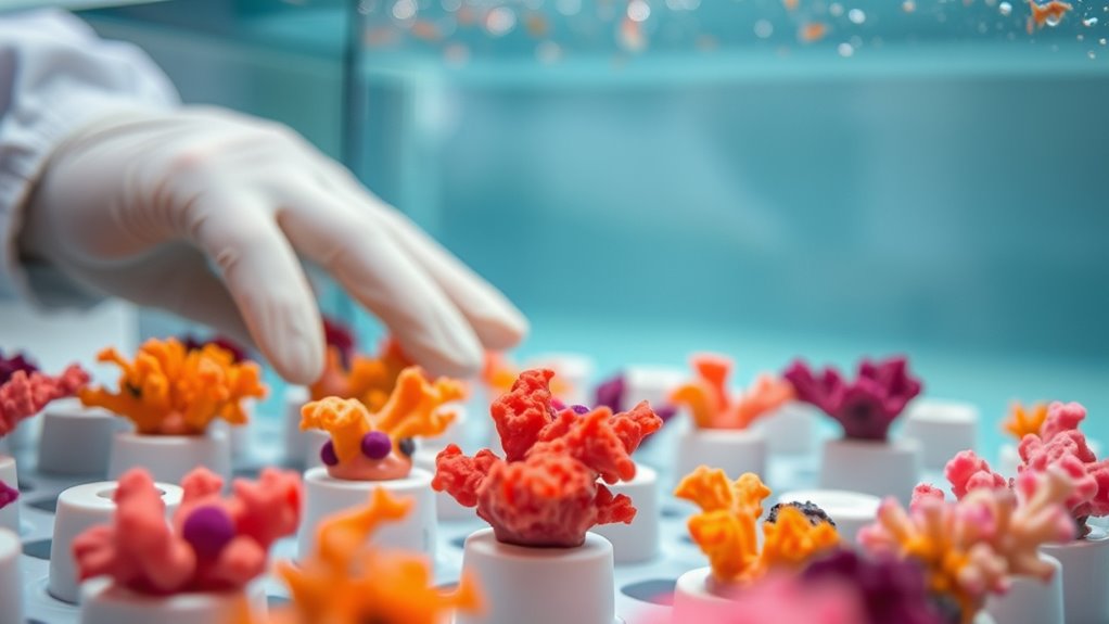coral reef restoration labs