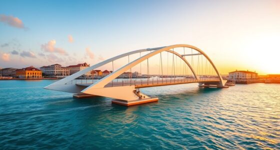 floating caribbean bridge