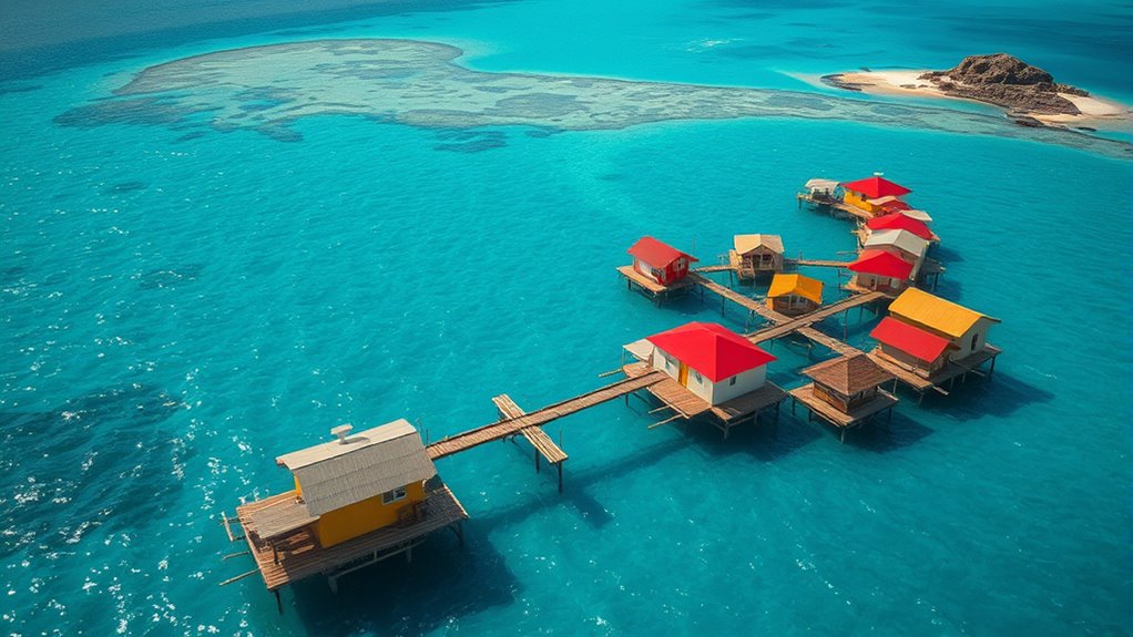 floating homes for atoll protection
