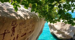 hidden arawak petroglyphs discovered