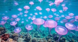 jellyfish lake s sting free inhabitants