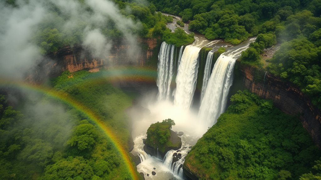 kaieteur falls tallest drop