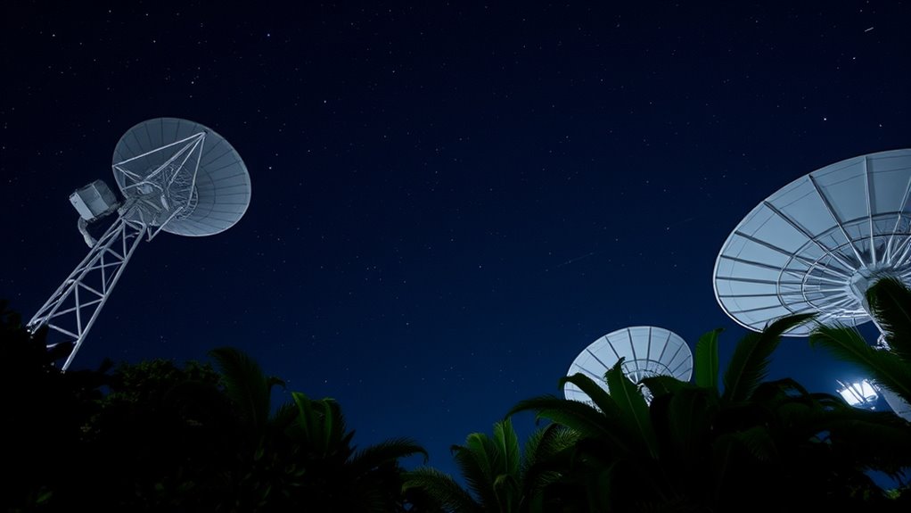 micronesian space communication stations