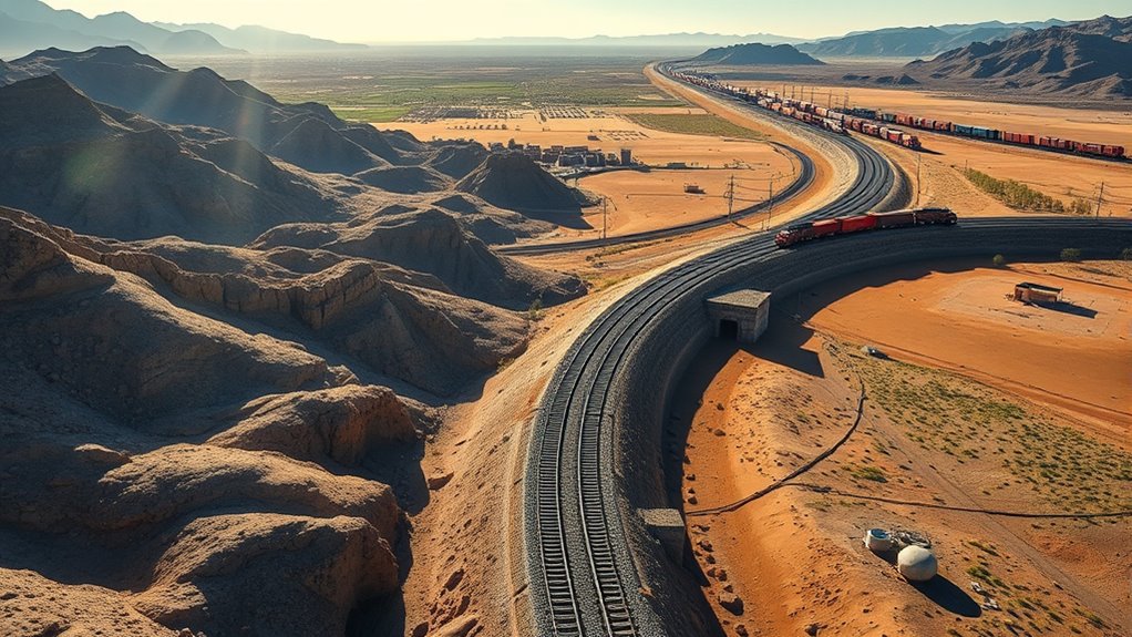 modern rail links transform central asia