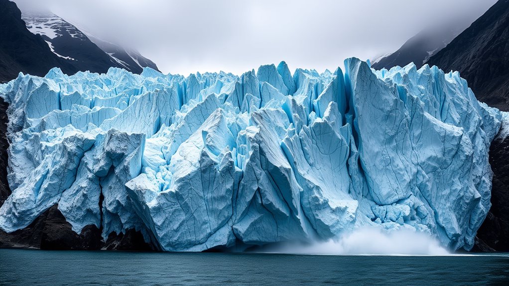 rapid glacier movement indicator
