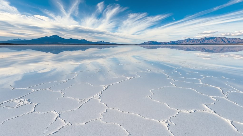 reflective salt flat phenomenon