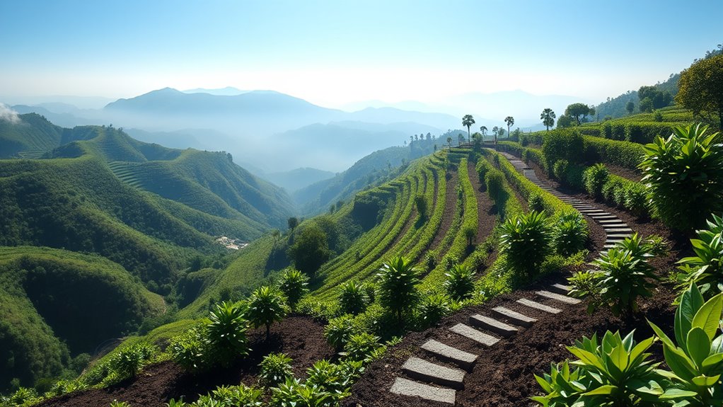 rich volcanic soil benefits coffee
