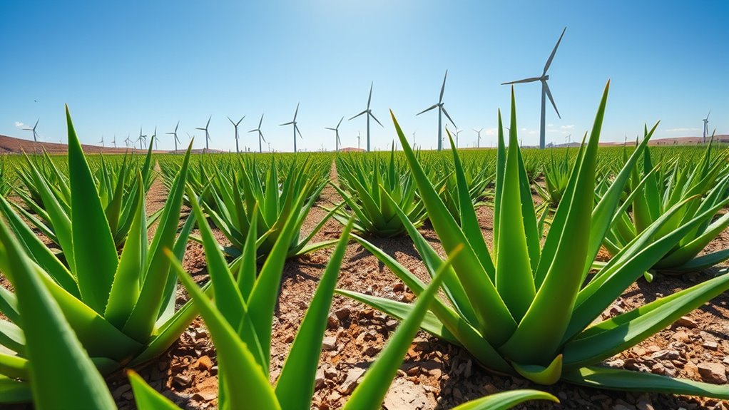 sustainable aloe vera export