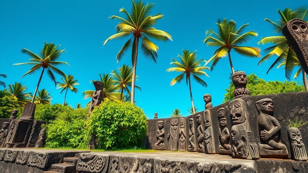 threatened cook islands marae