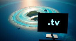 tuvalu s tv domain significance
