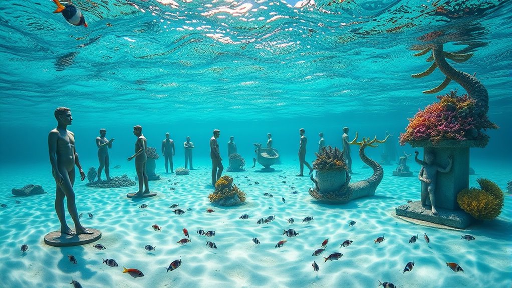 underwater art conservation mapping
