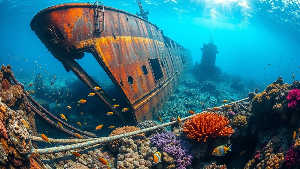 wwii shipwrecks marine biodiversity