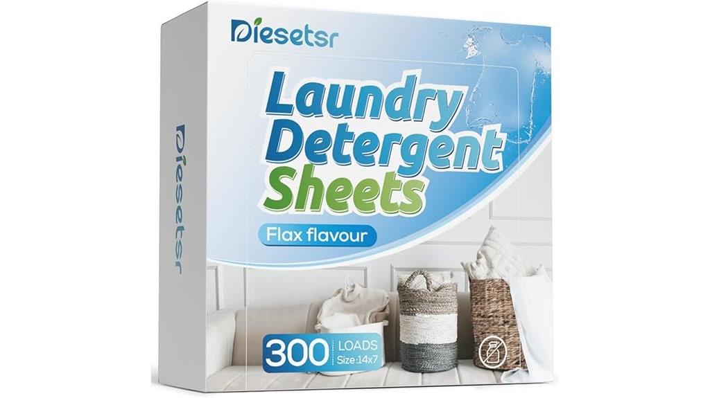 150 sheet laundry detergent
