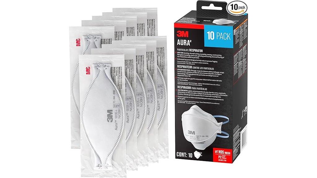 3m aura n95 respirator