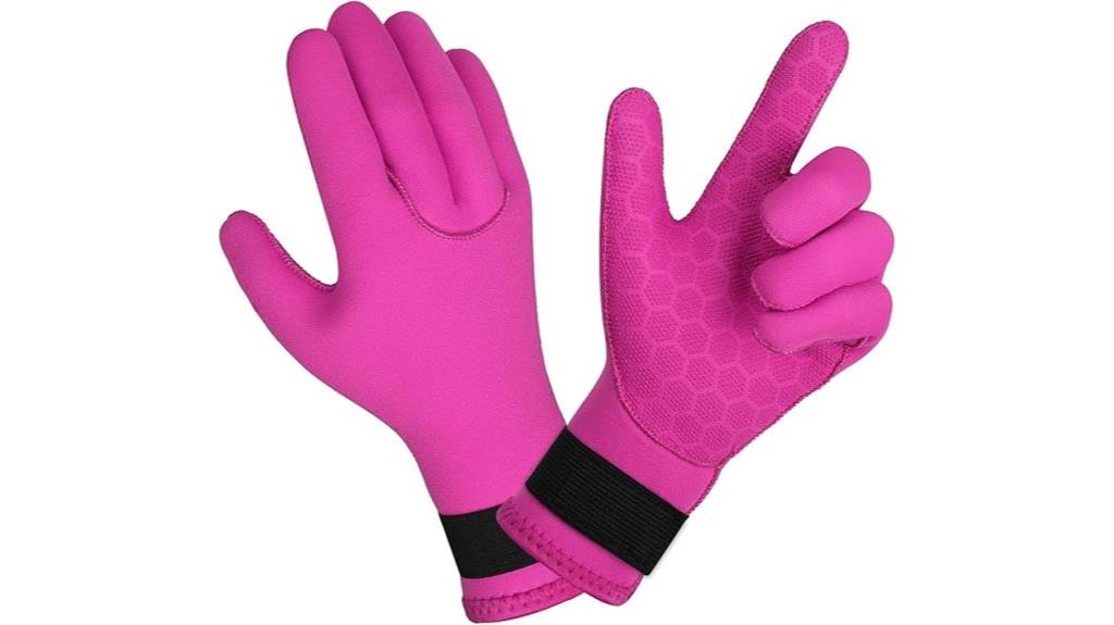 3mm neoprene diving gloves