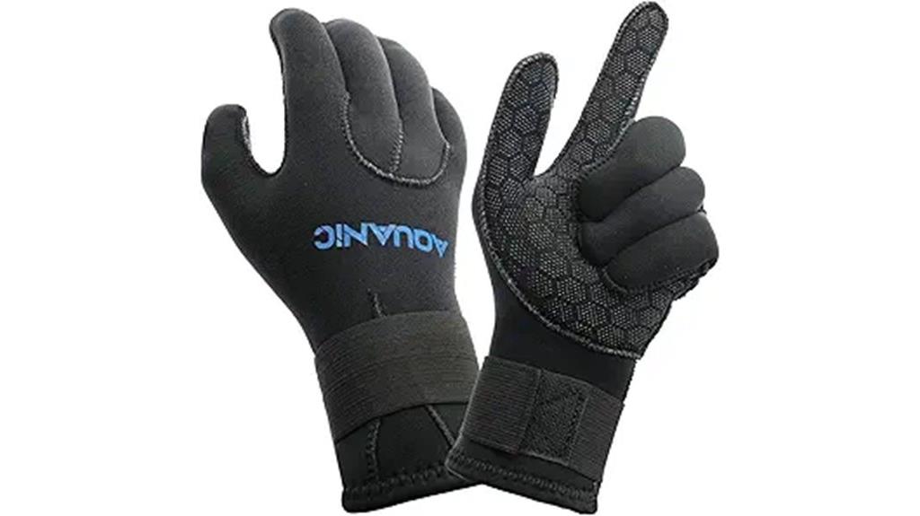 3mm neoprene water gloves