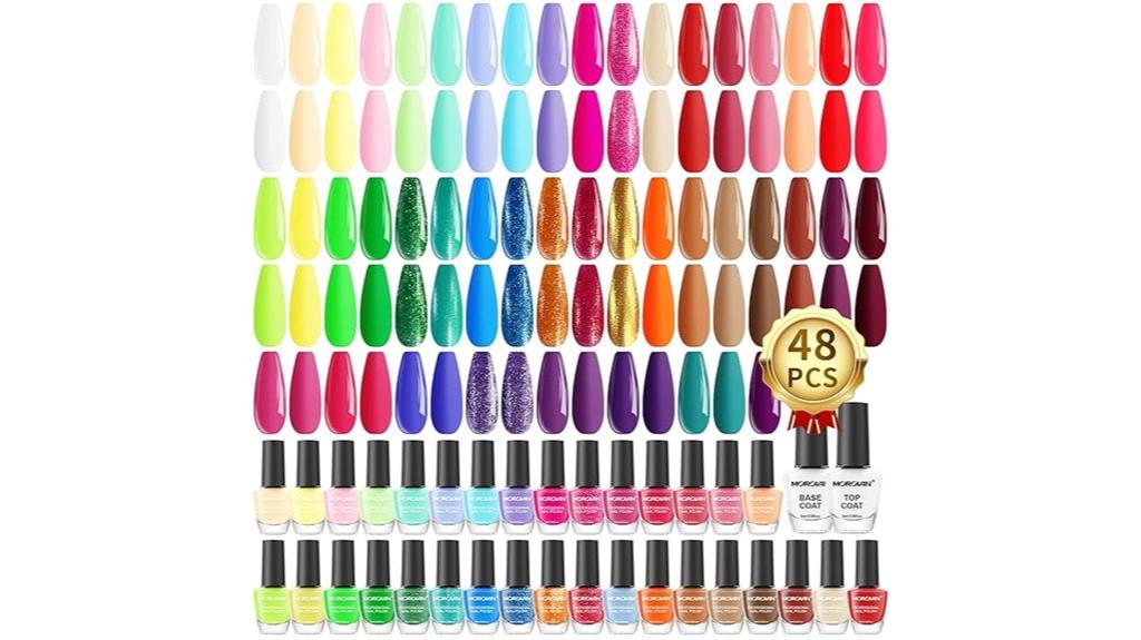 48 piece nail polish set