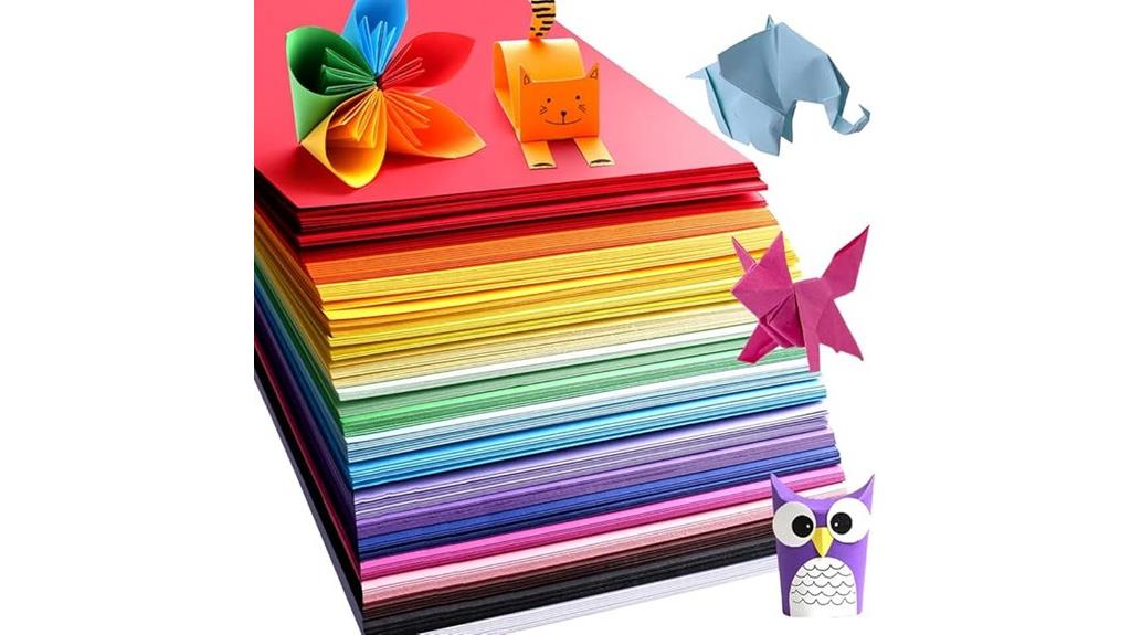 500 sheet origami paper pack