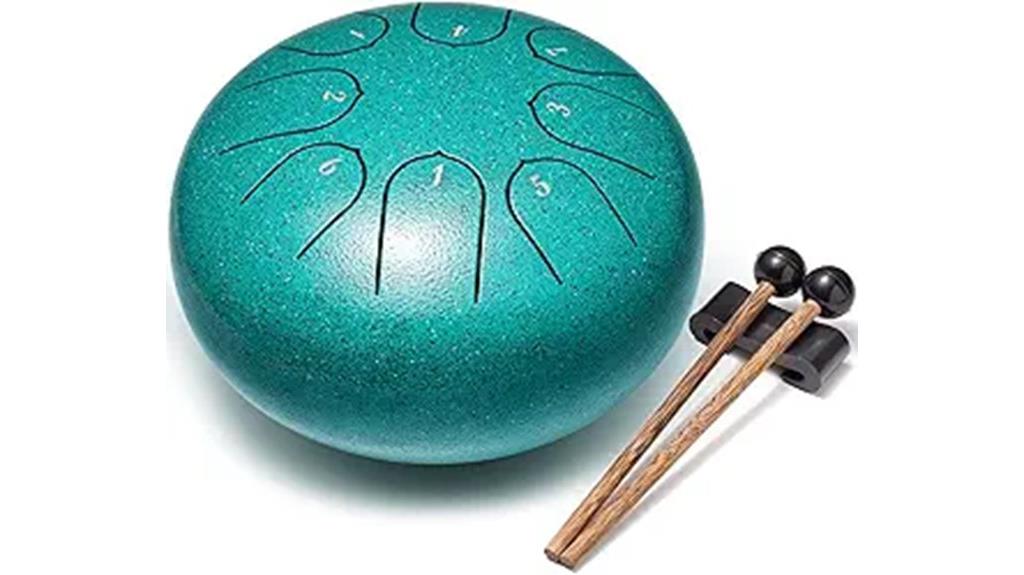 6 inch steel tongue drum