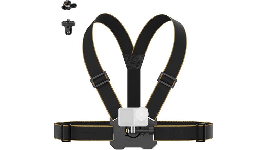 action camera chest harness