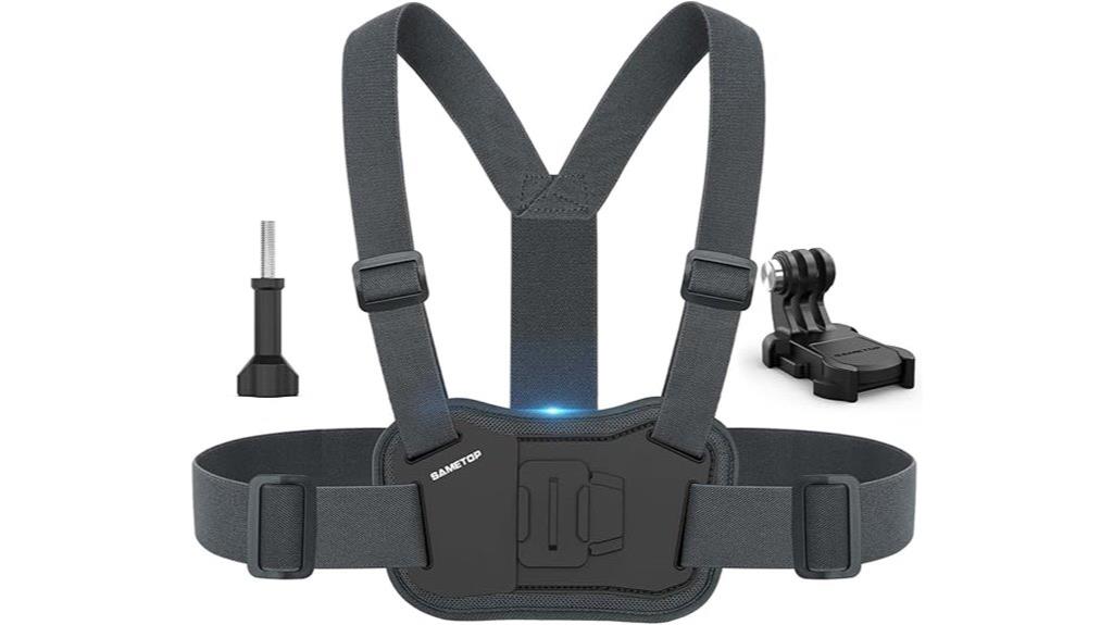 action camera chest strap