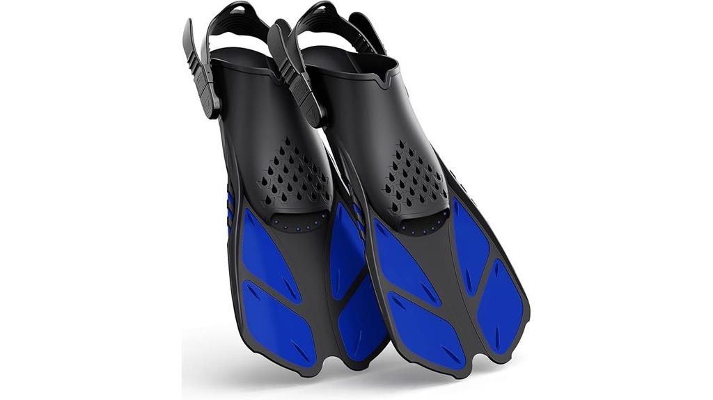 adjustable open heel fins