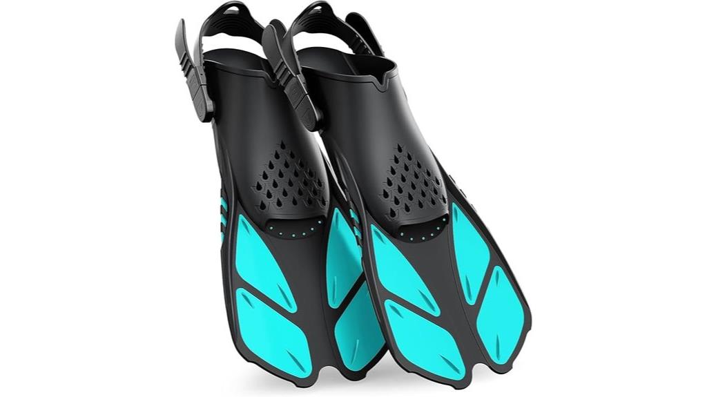 adjustable open heel fins
